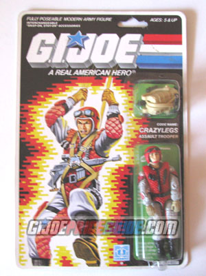 Crazylegs 1987 GI Joe figure