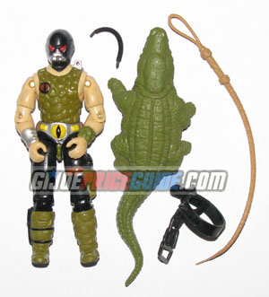 Cobra Croc Master 1987 GI Joe figure