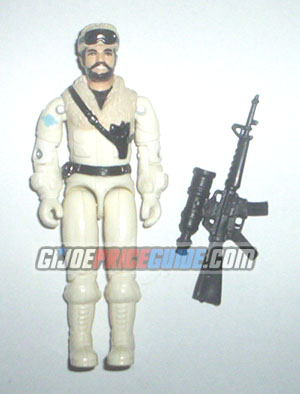 GI Joe Frostbite Snow Cat driver figure 1985