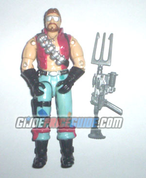 Cobra Monkeywrench Dreadnok figure 1986